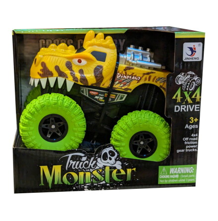 Tyrannosaurus Monster Truck 4x4 Friktion