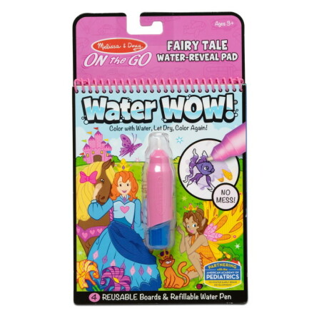 Melissa & Doug Water WOW! Fairy Tale Water Reveal Pad