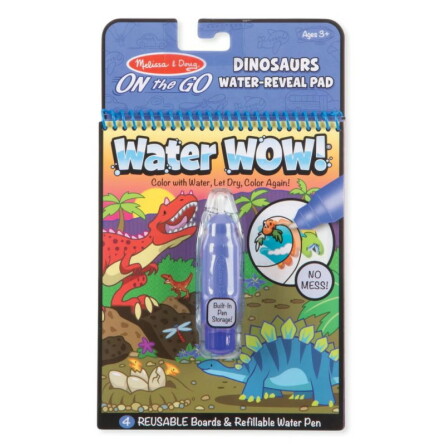 Melissa & Doug Water WOW! Dinosaurs Water Reveal Pad