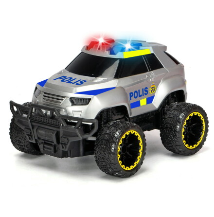 Dickie Toys Radiostyrd Offroad Svensk Polisbil 1:24