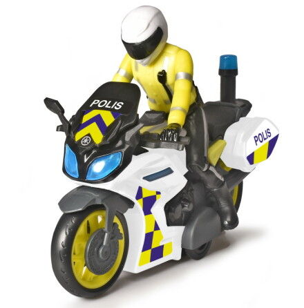 Dickie Toys Svensk Polismotorcykel