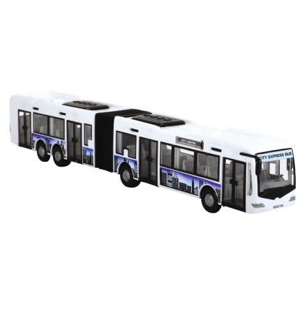 Dickie Toys City Express Buss, Vit