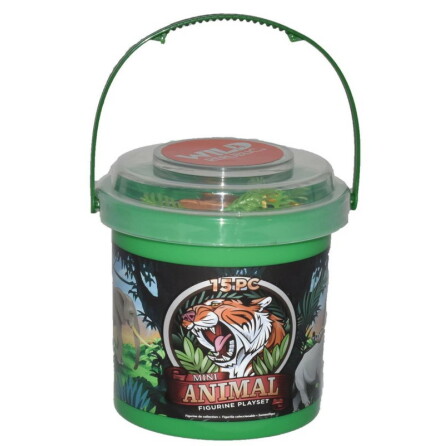 Wild Republic Adventure Mini Bucket, Djur