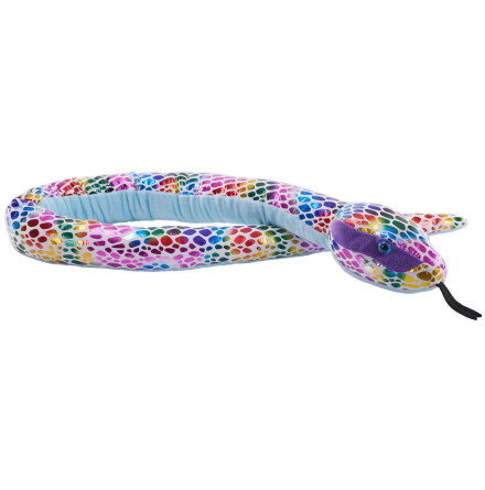 Snakesss 137cm Foil Dotted Rainbow, Wild Republic