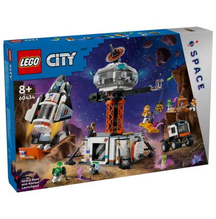 Lego City Rymdbas och raketuppskjutningsramp