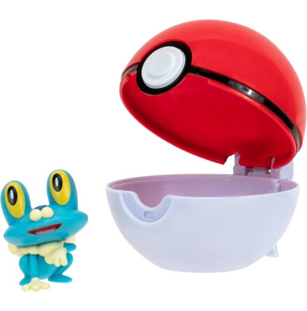 Pokmon Clip N Go Poke Ball, Froakie & Pok Ball