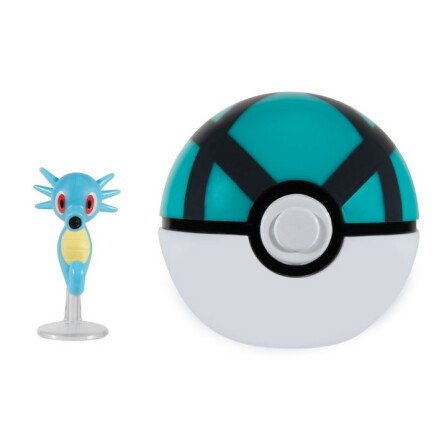 Pokmon Clip N Go Poke Ball, Horsea & Net Ball