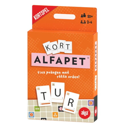 Alga Kortspel Alfapet