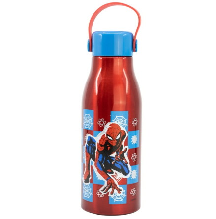 Spider-Man Flexi Handle Aluminium Flaska, 760ml