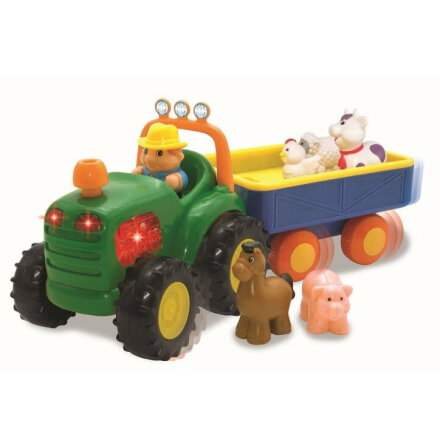 Happy Baby Traktor med vagn