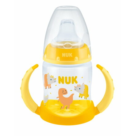 NUK First Choice+ Learner Bottle, Dino, 150ml