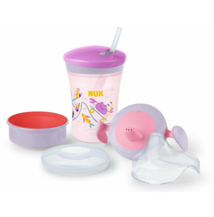 NUK Learn To Drink Set, Lila