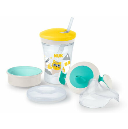 NUK Learn To Drink Set, Gul