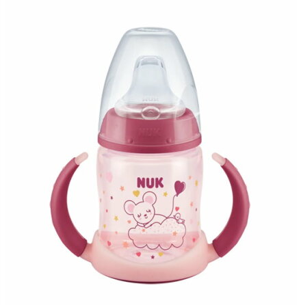 NUK First Choice Learner Bottle Night, Girl, 150ml