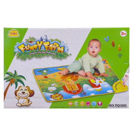 Funny Farm Lekmatta 72x50cm