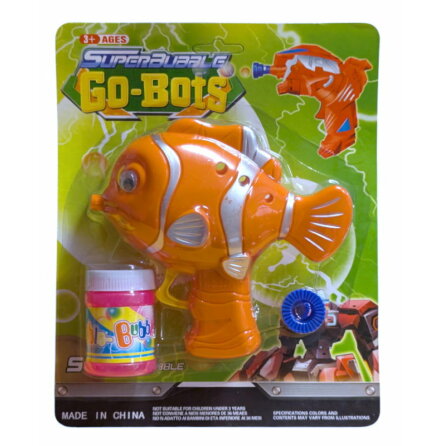 Spbubbelpistol Clownfisk, 14cm