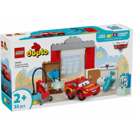 Lego Duplo McQueens besk i Docs garage