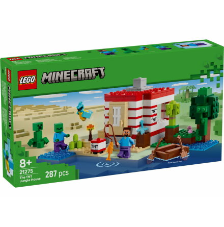 Lego Minecraft Dynamithuset i djungeln