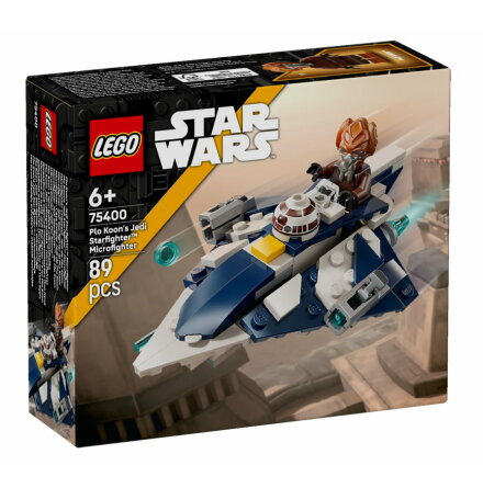 Lego Star Wars Plo Koon's Jedi Starfighter Microfighter