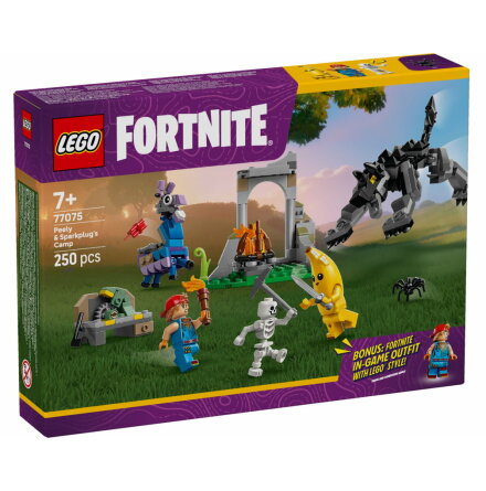 Lego Fortnite Peely och Sparkplugs lger