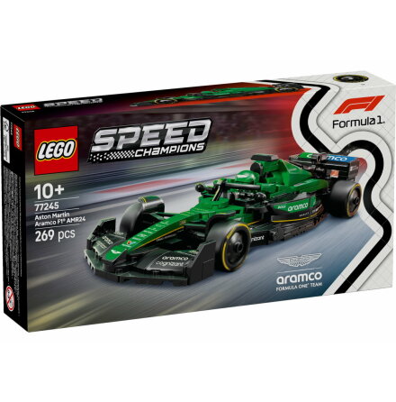 Lego Speed Champions Aston Martin Aramco F1 AMR24 racerbil