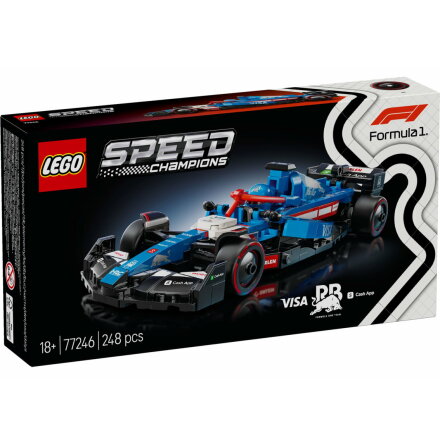 Lego Speed Champions Visa Cash App RB VCARB 01 F1 racerbil