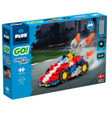 Plus-Plus Go! Crazy Cart, 240 delar