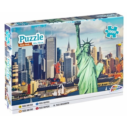 Pussel 1000 Bitar, New York, Grafix
