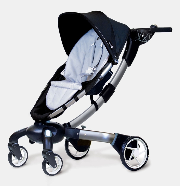 4MOMS Origami Barnvagn, SilverSvart nids4kids 4MOMS Origami Barnvagn, SilverSvart nids4kids