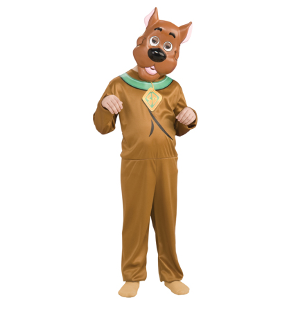 Scooby-Doo Drkt M, med mask