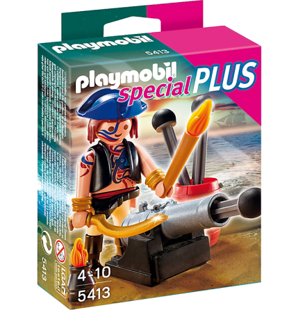 Playmobil Pirat med Kanon