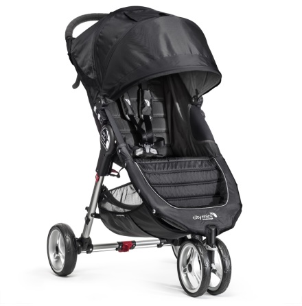 Baby Jogger City Mini Singel, Svart/Gr