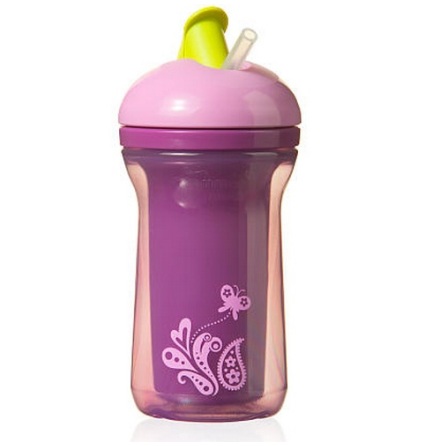 Tommee Tippee Explora Active Straw 300ml, Lila