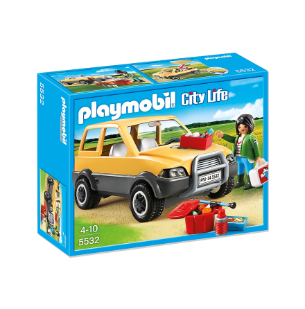 Playmobil Veterinr med terrngbil 5532