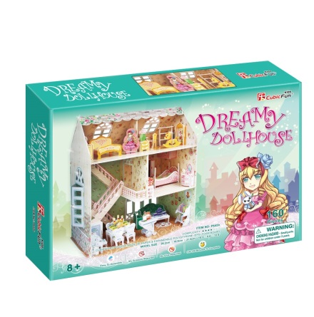 Dreamy Dollhouse 3D Pussel 160 bitar