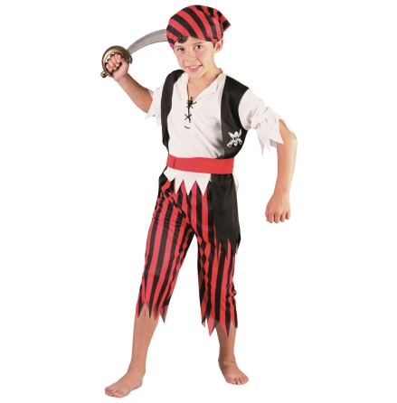 Rio Pirat Pojke 120cm