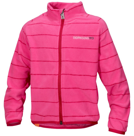 Monte Mnstrad Microfleece Barnjacka, Flamingo Stream