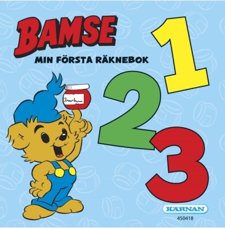 Bamse - Min Frsta Rknebok 1,2,3. Pekbok.