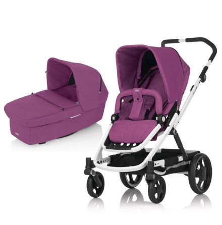 Britax Go Sittvagn + Liggdel, Cool Berry