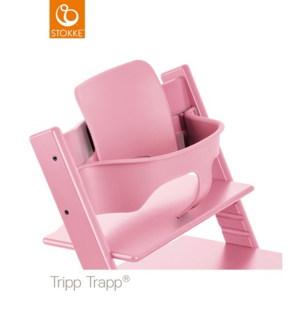 Tripp Trapp Baby Set, Soft Pink