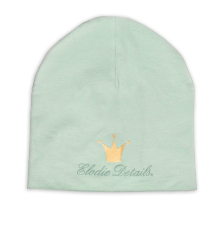 Elodie Details Logo Beanie, Dusty Green