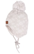 Mjölby Baby Hat, Grey/Ohhwhite