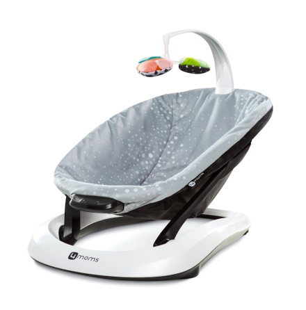 4Moms Babysitter bounceRoo, Silver Plysch