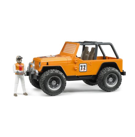 Bruder Jeep Cross Country Racer orange med frare