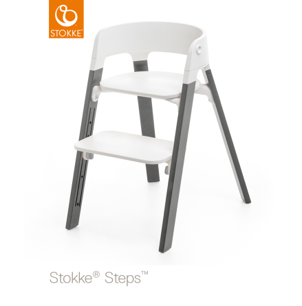 Stokke Steps Chair matstol, Storm Grey