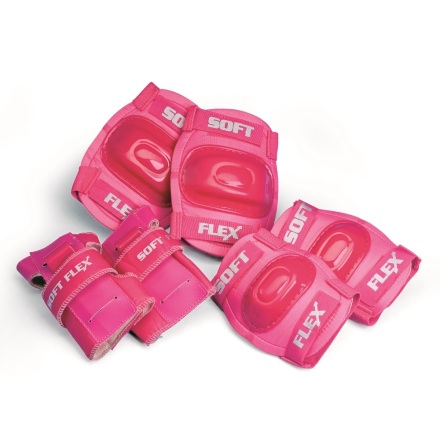 Soft flex skerhets set, Rosa