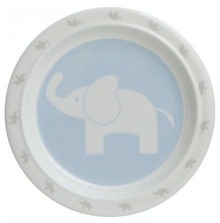 Rtt Start Flat Tallrik Elefant, Bl