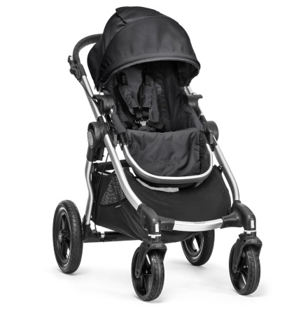 Baby Jogger City Select Onyx, Silver Frame