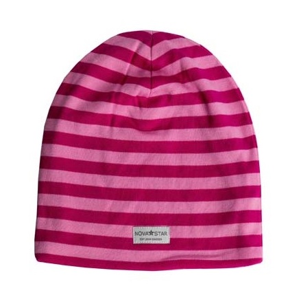 Nova Star NB Pink Striped Beanie