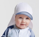 Sunseal Flap Hat UPF 50+, Ljusblå/Aqua